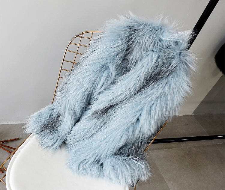 Cropped Knitted Fox Fur Jacket 275 Details 1