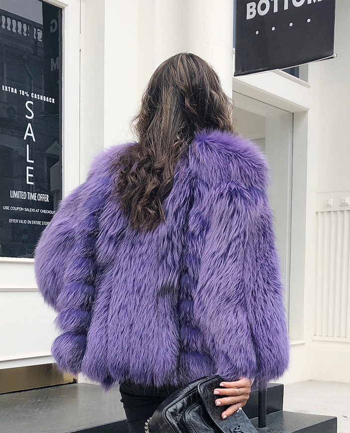 Fox Fur Jacket 277-10