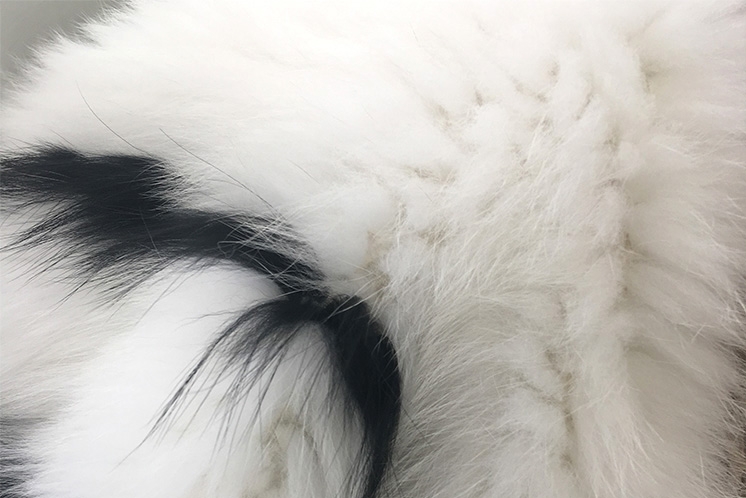 Knitted Fox Fur Jacket 316-3