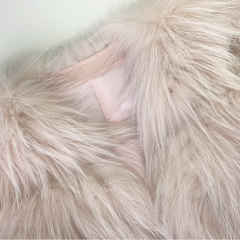 Arctic Marble Fox Fur Jacket 328-5