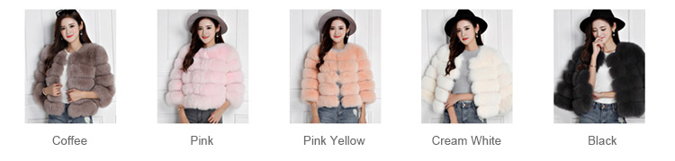 Cropped Fox Fur Jacket 793 Details 1