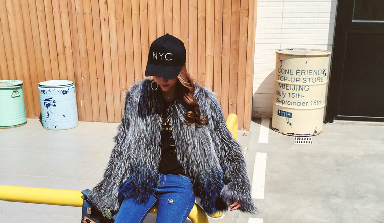 Knitted Silver Fox Fur Jacket 927 Details 2