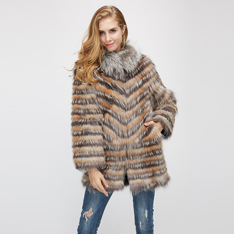 Fox Fur Jacket 969 Details 6