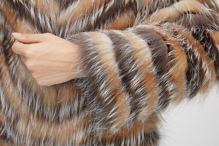 Fox Fur Jacket 969 Details 11