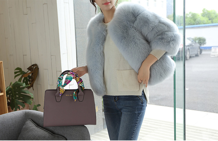 Fox Fur Jacket 987 details 4