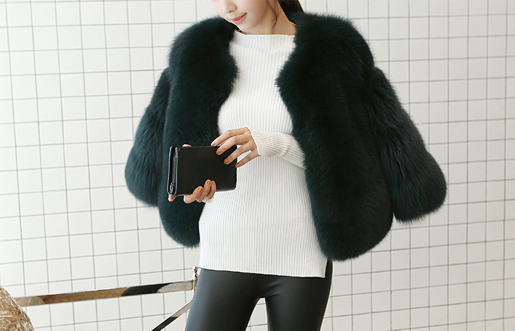 Fox Fur Jacket 987 details 5