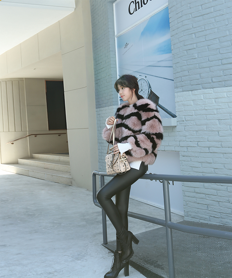 Fox Fur Jacket 989 details 23