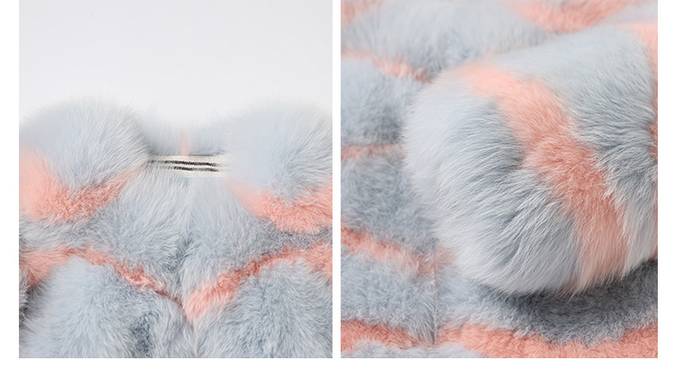 Fox Fur Jacket 989 details 3