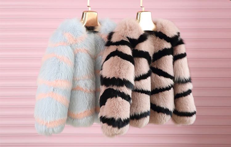 Fox Fur Jacket 989 details 2