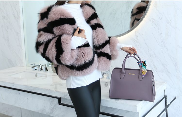 Fox Fur Jacket 989 details 20