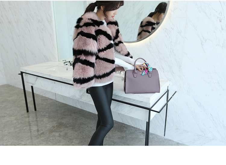 Fox Fur Jacket 989 details 18