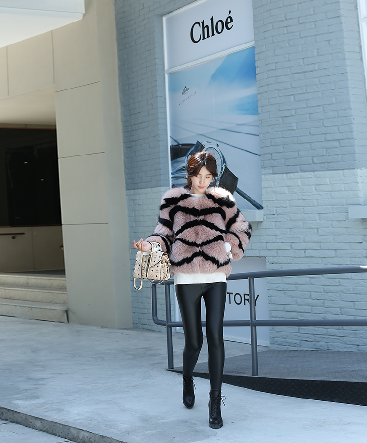 Fox Fur Jacket 989 details 21