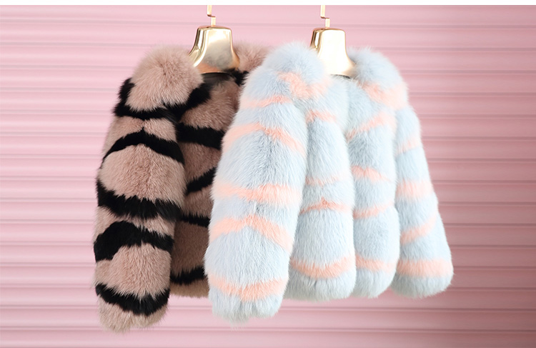 Fox Fur Jacket 989 details 1