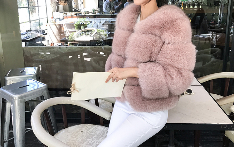 Fox Fur Jacket details 5