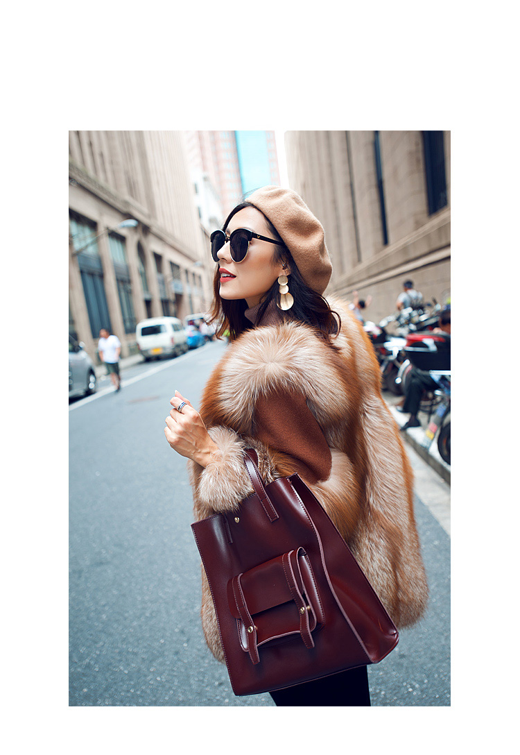 Fox Fur Coat 991 details 16