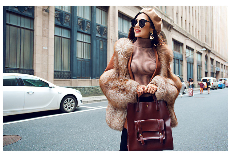 Fox Fur Coat 991 details 22