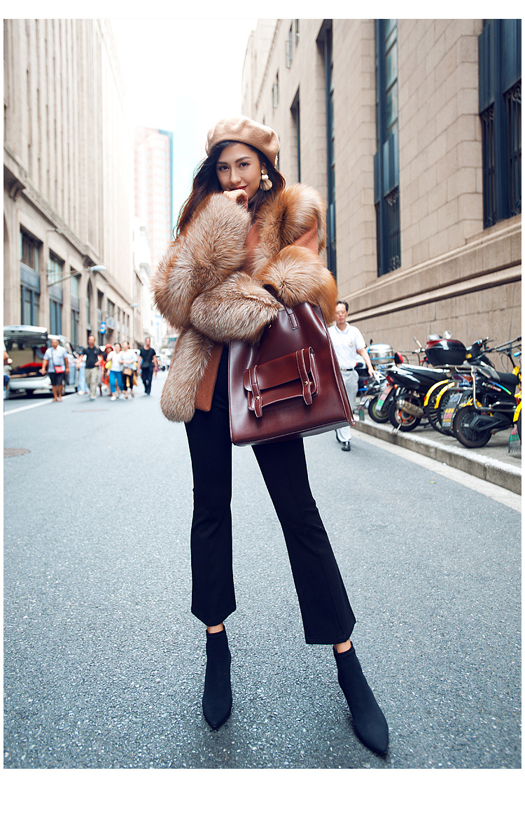 Fox Fur Coat 991 details 12