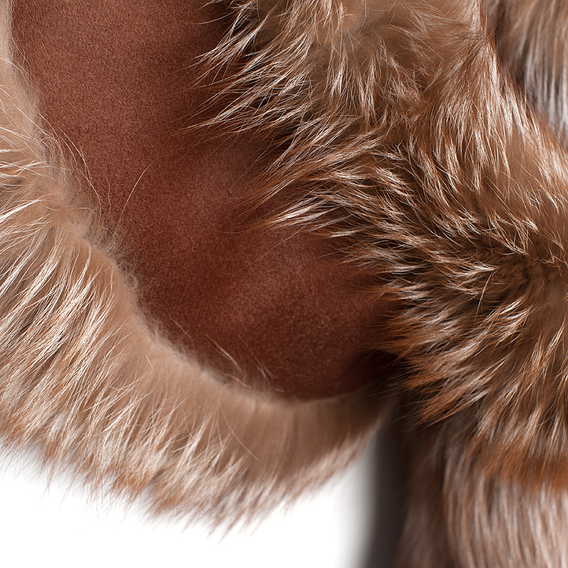 Fox Fur Coat 991 details 29