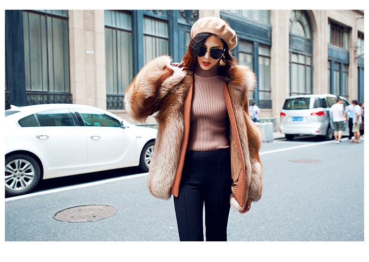 Fox Fur Coat 991 details 10