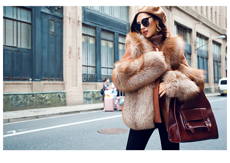Fox Fur Coat 991 details 23