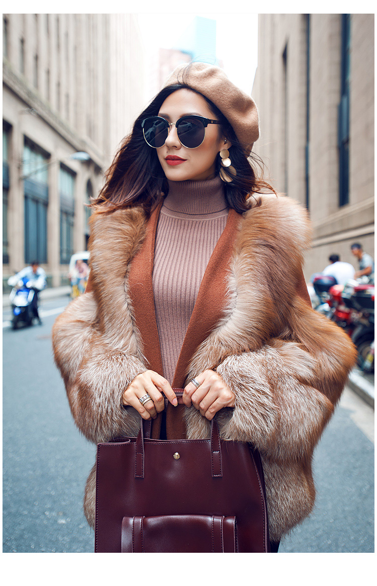Fox Fur Coat 991 details 9
