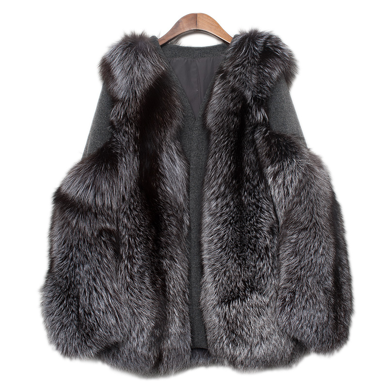 Fox Fur Coat 991 details 33