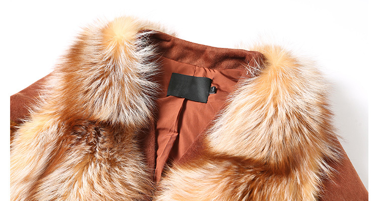 Fox Fur Coat 991 details 1
