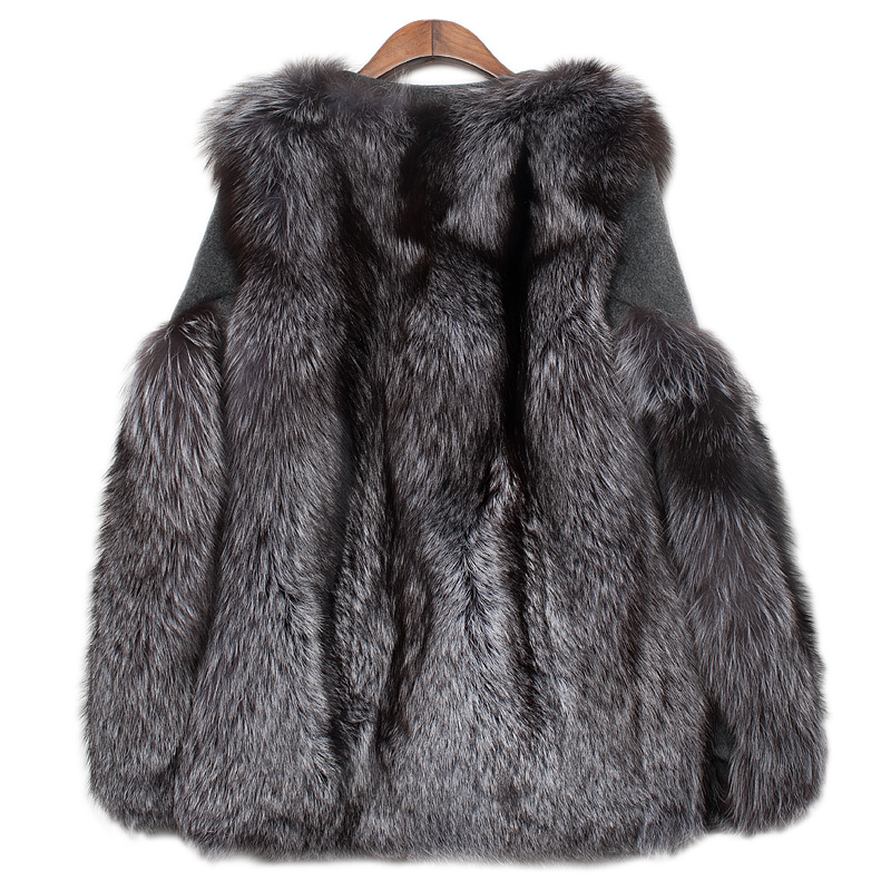 Fox Fur Coat 991 details 34