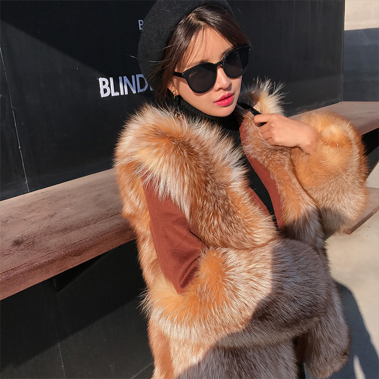 Fox Fur Coat 991 details 6