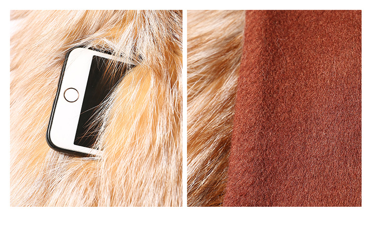 Fox Fur Coat 991 details 3