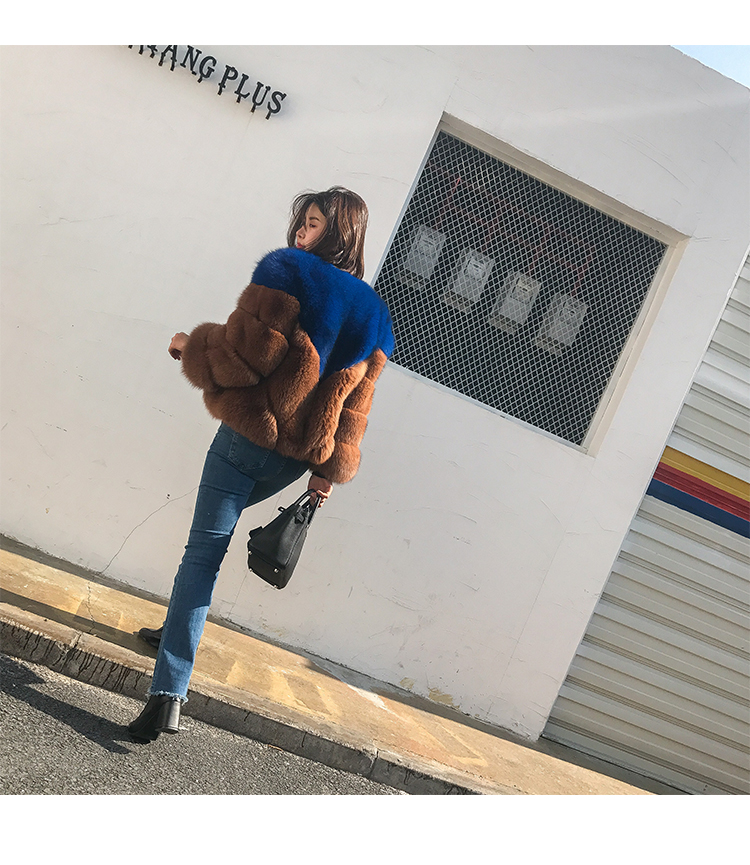 Cropped Fox Fur Jacket 999 Details 8