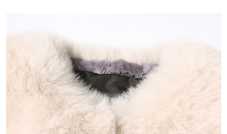 Cropped Fox Fur Jacket 999 Details 3