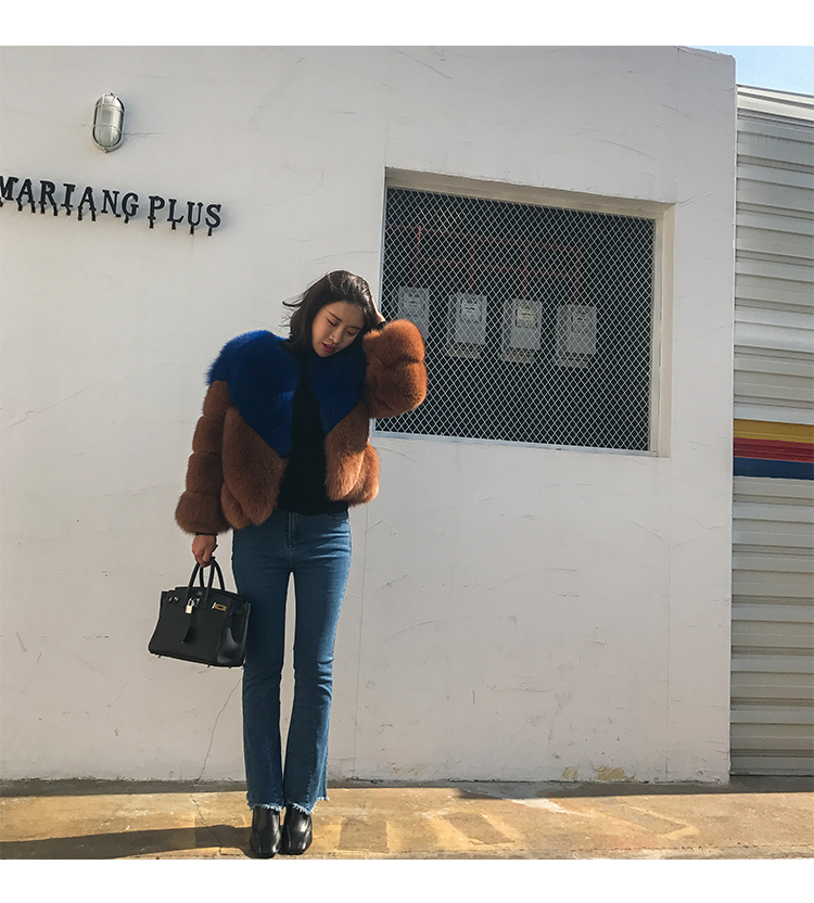 Cropped Fox Fur Jacket 999 Details 7