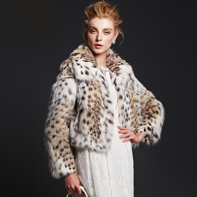 Cropped Lynx Fur Jacket 258 Details 4