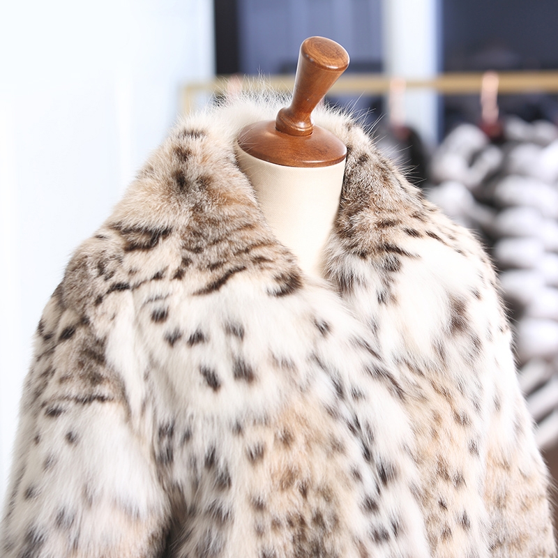Cropped Lynx Fur Jacket 258 Details 1