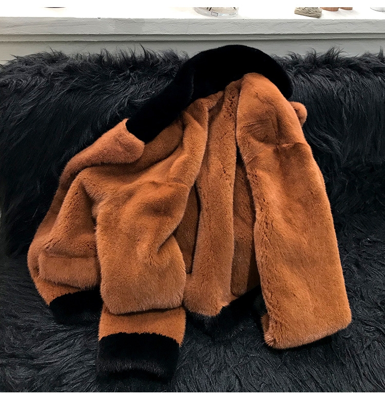 Mink Fur Bomber Jacket 0107-1