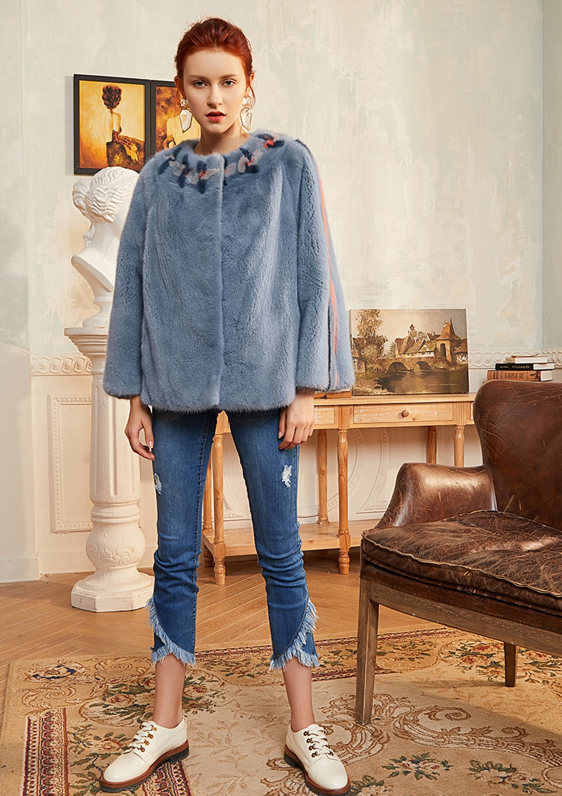 Mink Fur Jacket 291-4