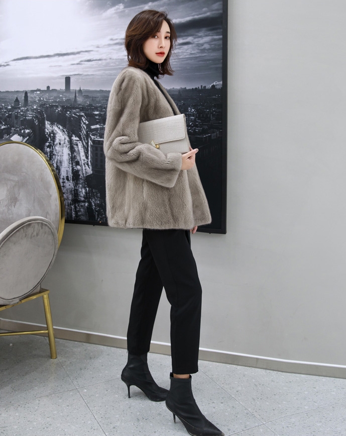 Mink Fur Jacket 344-9