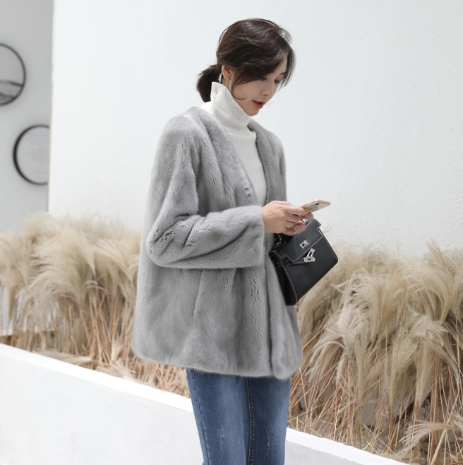Mink Fur Jacket 344-13