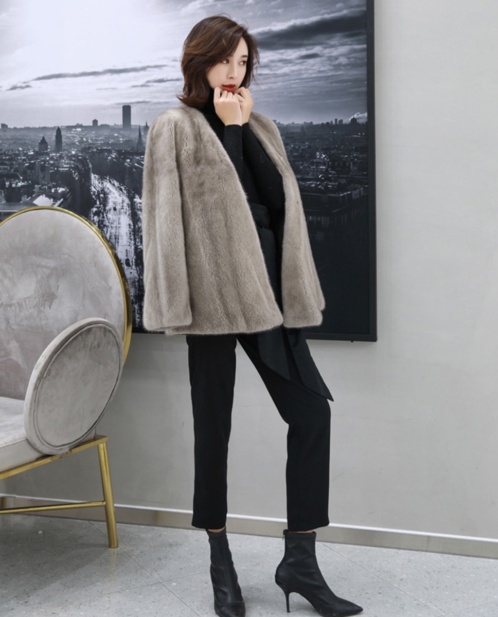 Mink Fur Jacket 344-10