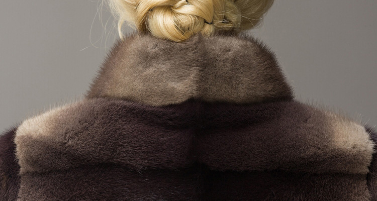 Cropped Mink Fur Jacket 748 Details 2