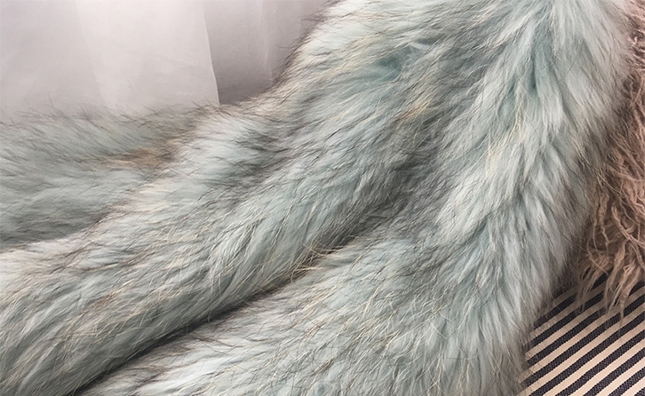 Knitted Raccoon Fur Jacket 311-3