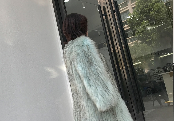 Knitted Raccoon Fur Jacket 311-2