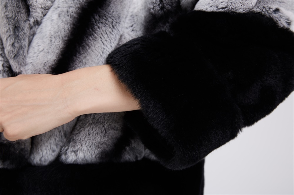 Rex Rabbit Fur Jacket 209 Details 4