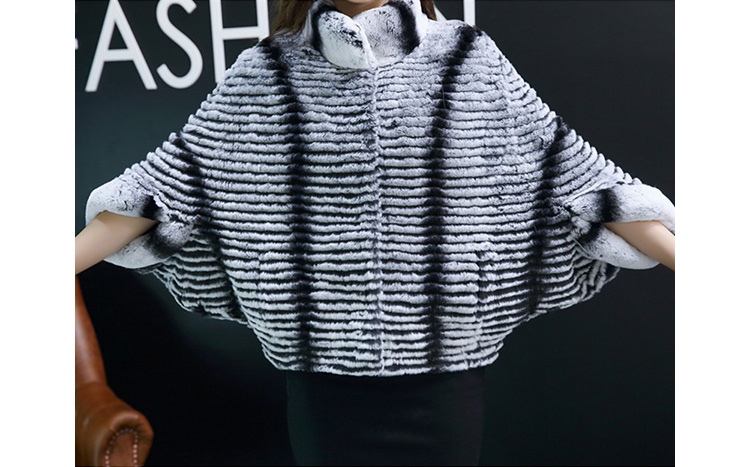 Rex Rabbit Fur Jacket 759 Details 3