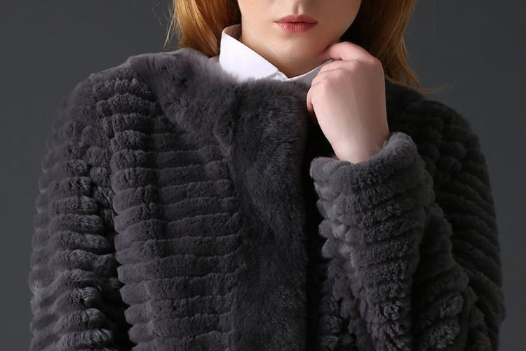 Rex Rabbit Fur Jacket 774 Details 1