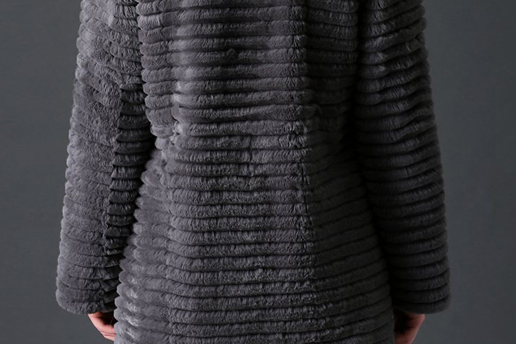 Rex Rabbit Fur Jacket 774 Details 4