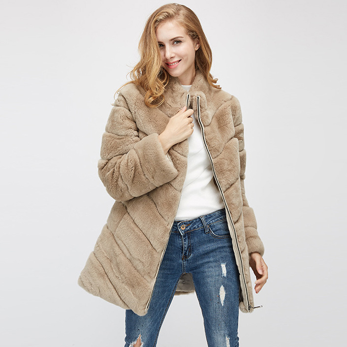 Rex Rabbit Fur Jacket 958 Details 5