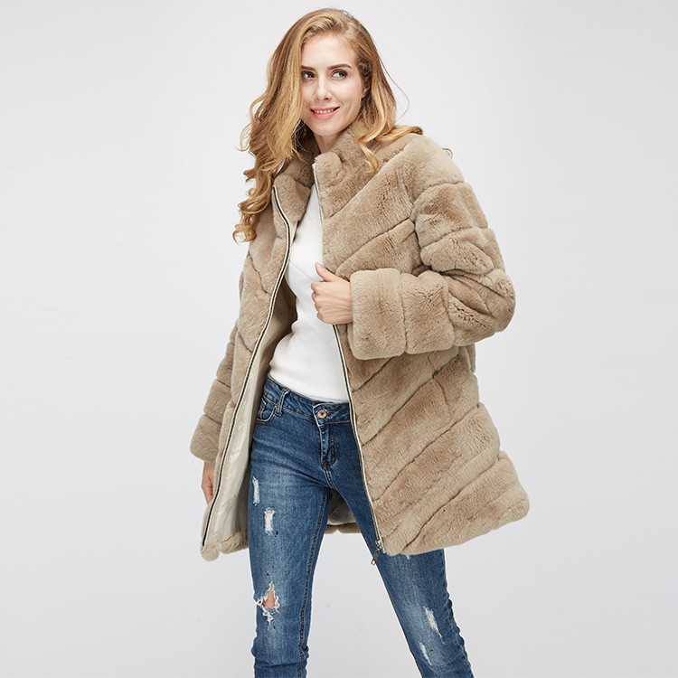 Rex Rabbit Fur Jacket 958 Details 4