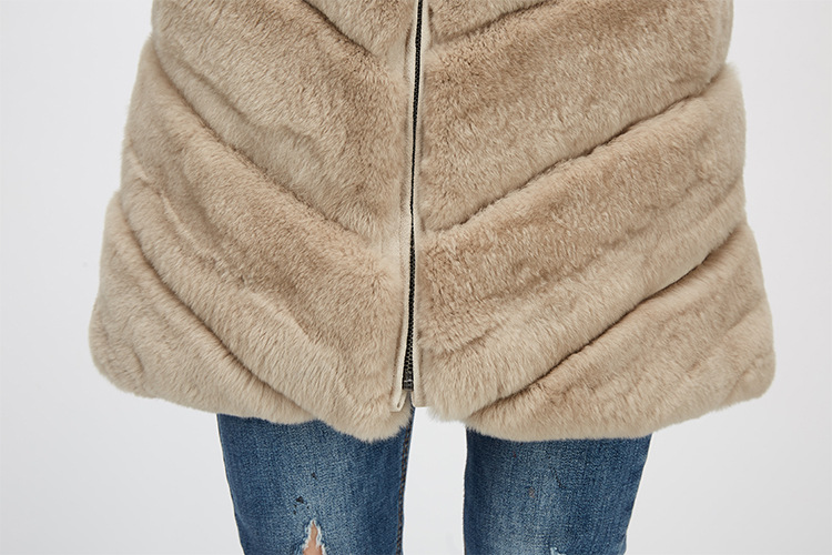 Rex Rabbit Fur Jacket 958 Details 16